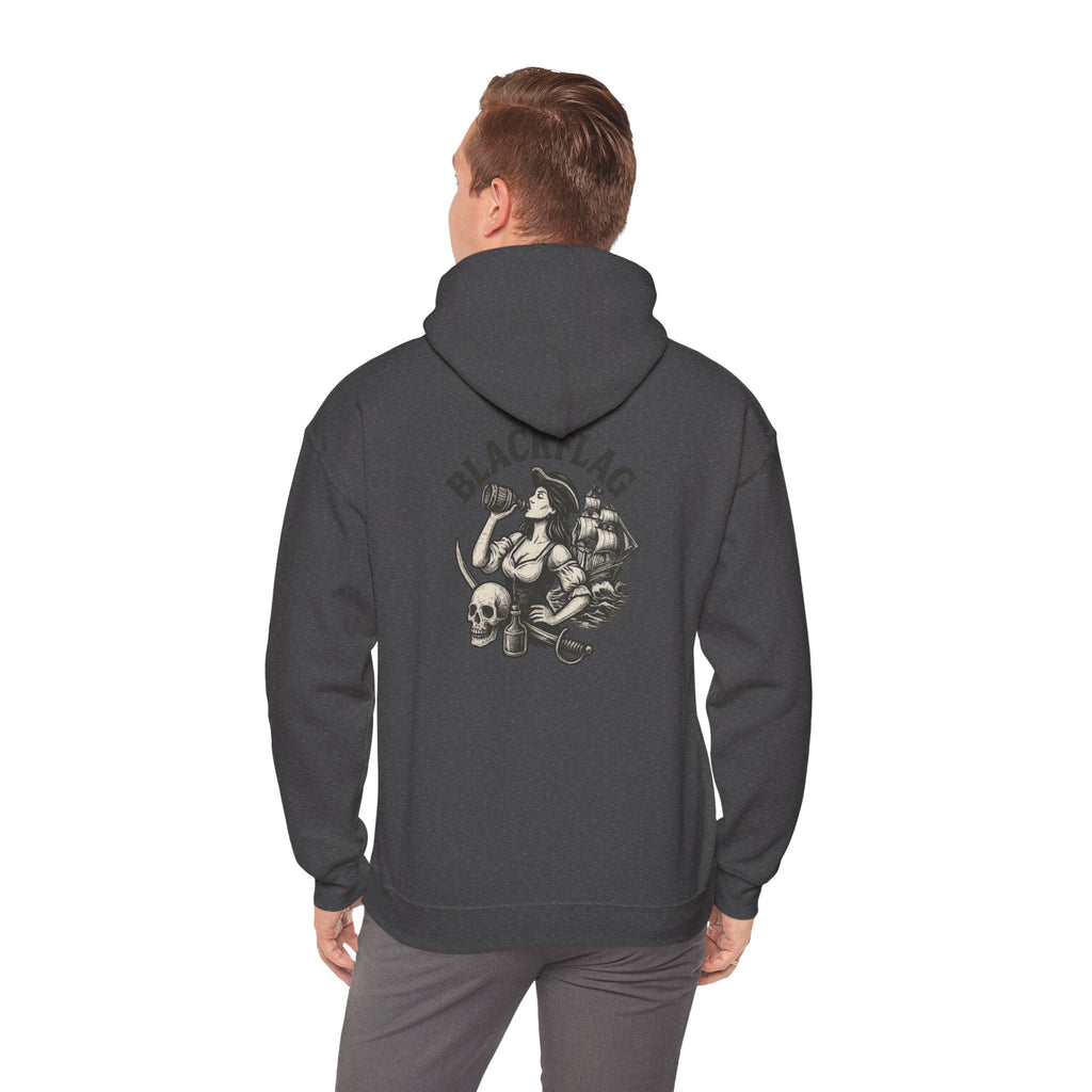 BlackFlag Ye Lady Hoodie Unisex Hoodie | Heavy Blend Hooded Sweatshirt for Adventure Lovers, Casual Streetwear