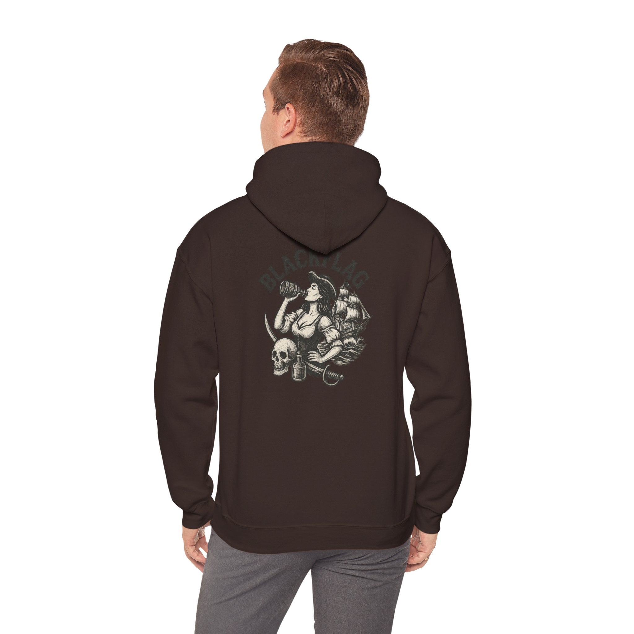 BlackFlag Ye Lady Hoodie Unisex Hoodie | Heavy Blend Hooded Sweatshirt for Adventure Lovers, Casual Streetwear