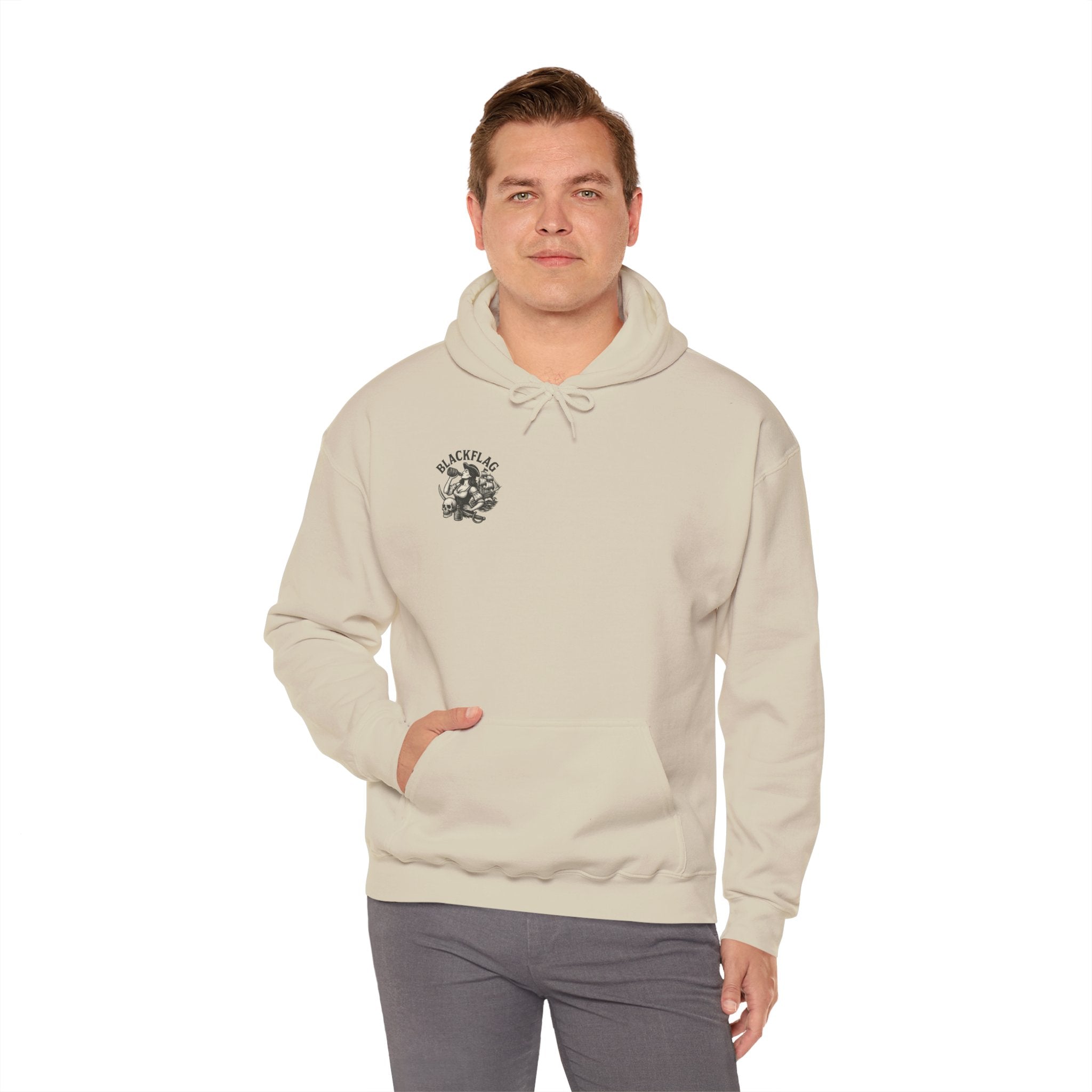 BlackFlag Ye Lady Hoodie Unisex Hoodie | Heavy Blend Hooded Sweatshirt for Adventure Lovers, Casual Streetwear