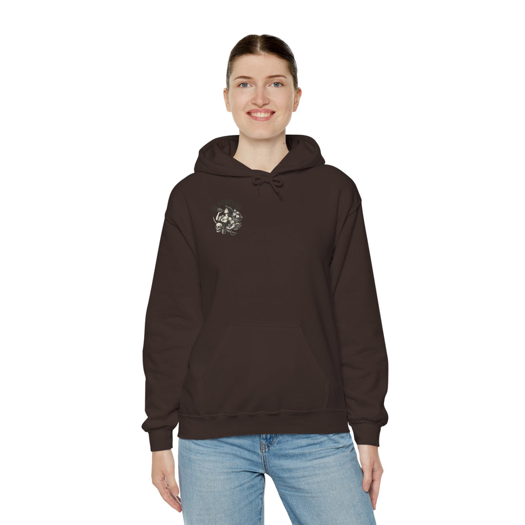 BlackFlag Ye Lady Hoodie Unisex Hoodie | Heavy Blend Hooded Sweatshirt for Adventure Lovers, Casual Streetwear