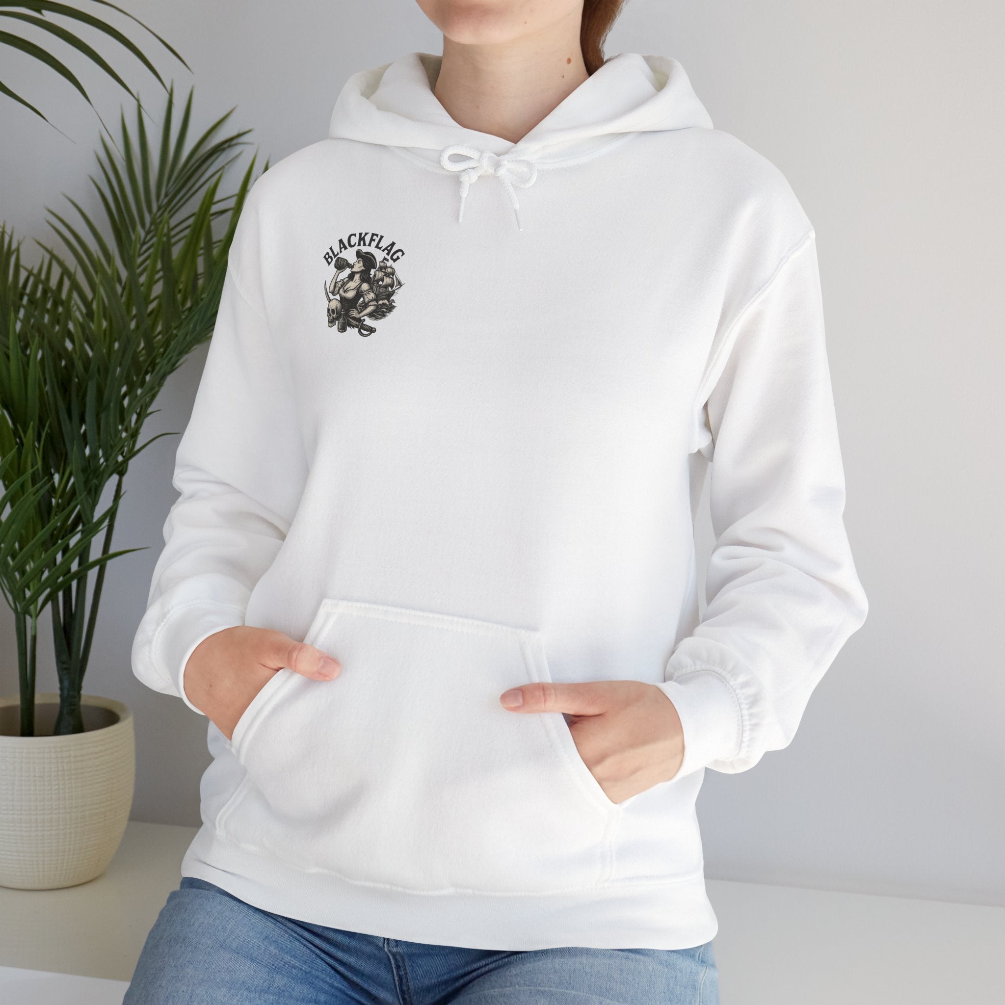 BlackFlag Ye Lady Hoodie Unisex Hoodie | Heavy Blend Hooded Sweatshirt for Adventure Lovers, Casual Streetwear