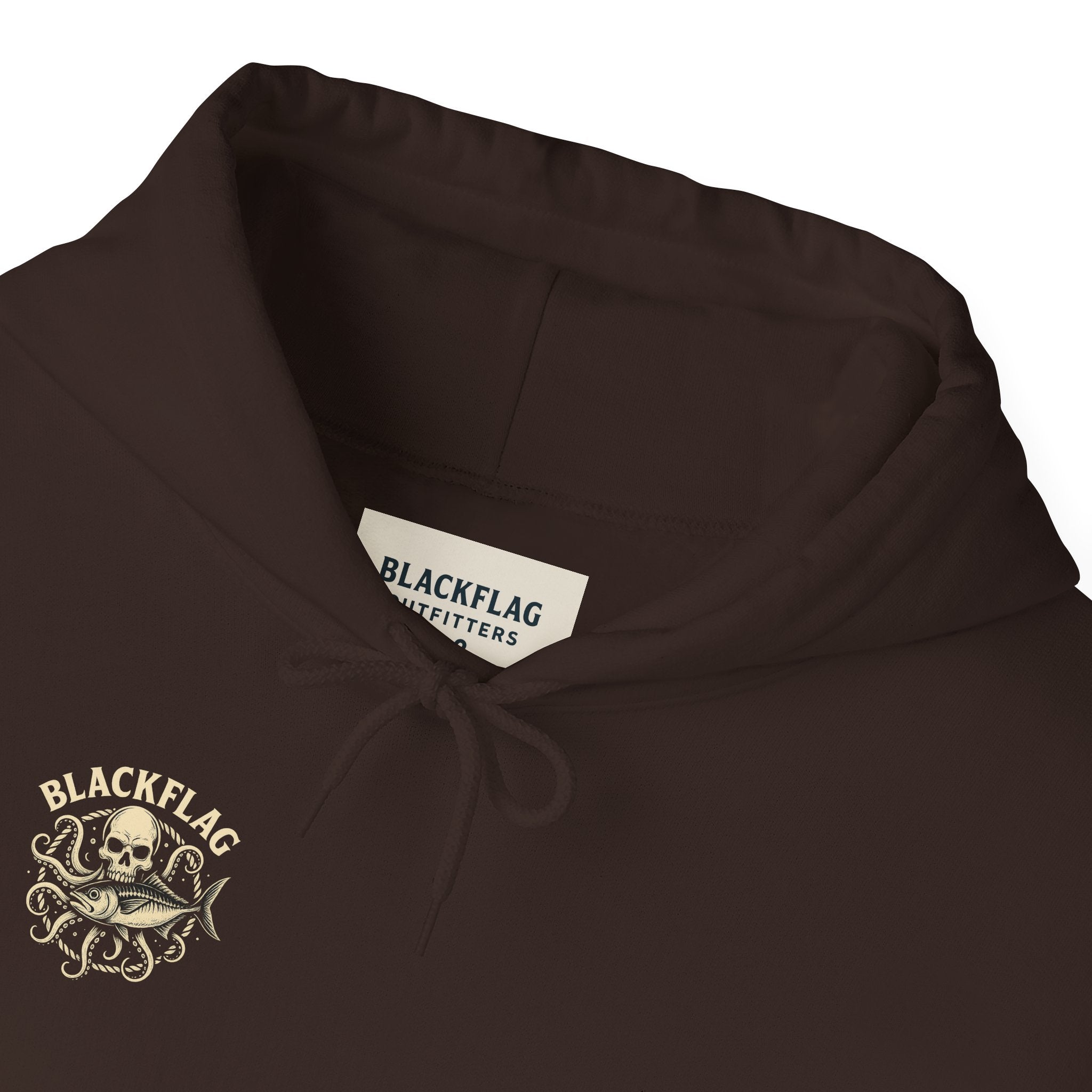 BlackFlag Skull & Octopus Hoodie, Unisex Sweatshirt, Casual Wear, Alternative Fashion, Perfect for Music Fans, Gift Idea for Festivals