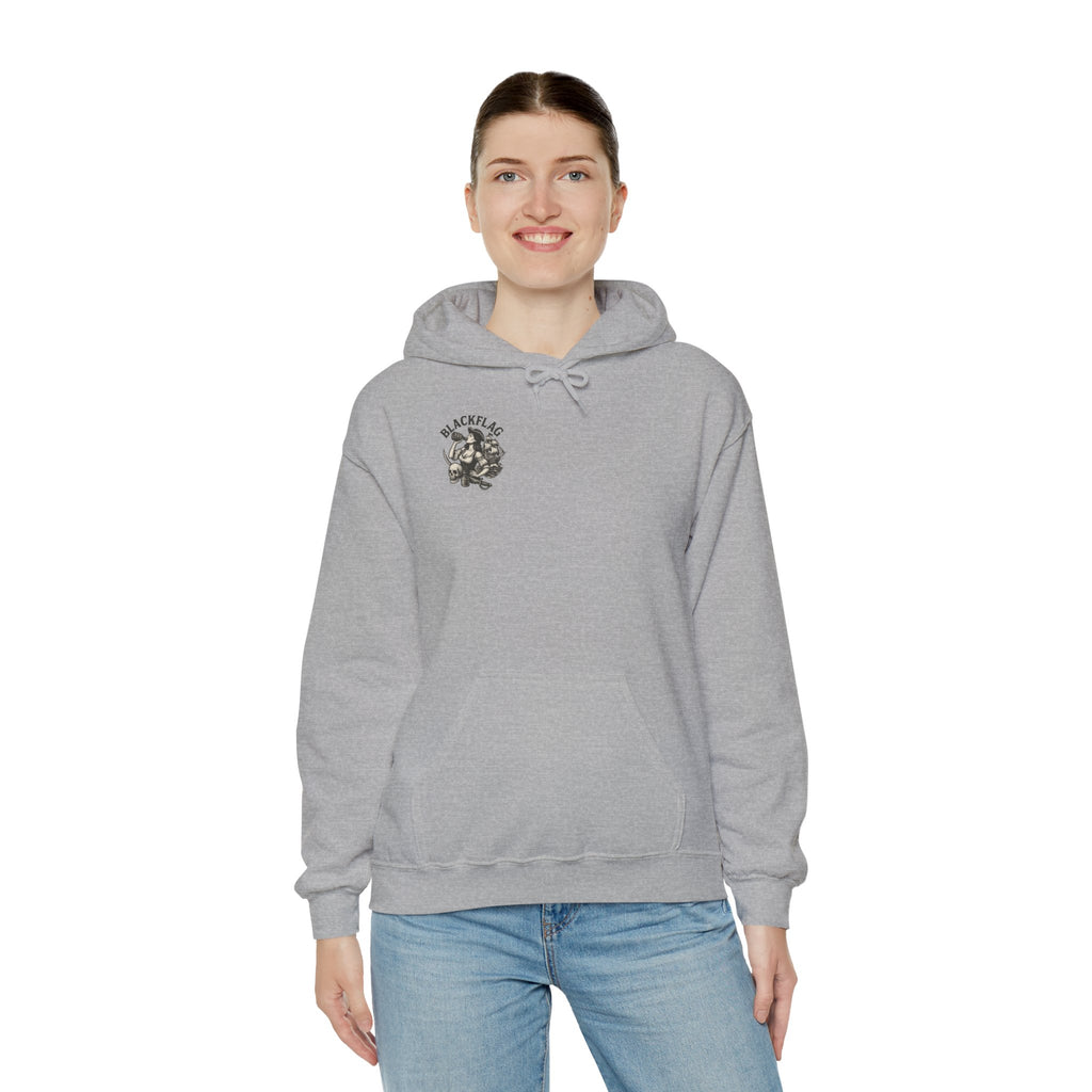 BlackFlag Ye Lady Hoodie Unisex Hoodie | Heavy Blend Hooded Sweatshirt for Adventure Lovers, Casual Streetwear