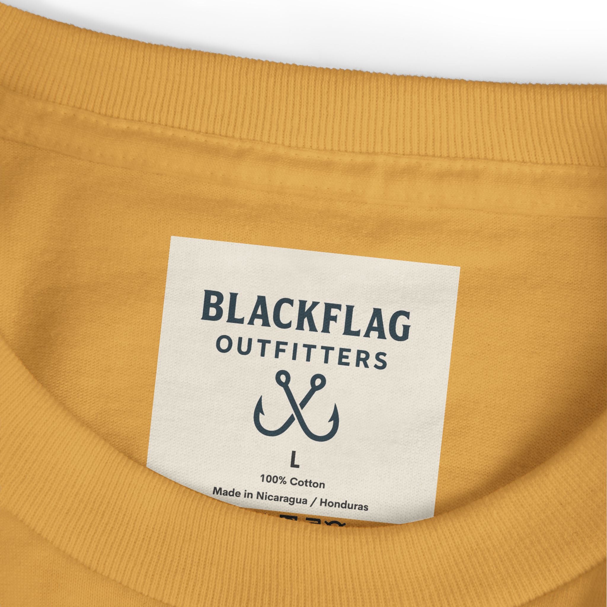 Unisex Tee Shirt BlackFlag resting by the sea Design