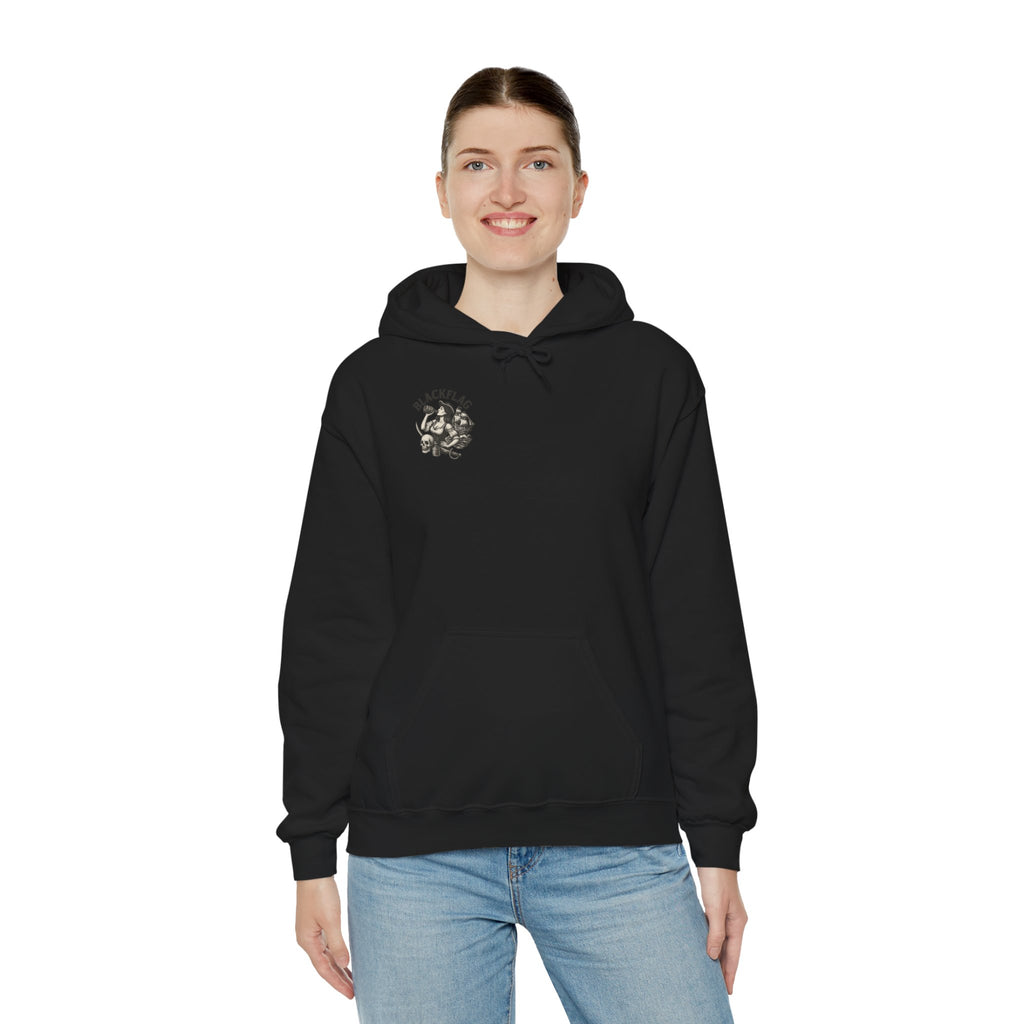 BlackFlag Ye Lady Hoodie Unisex Hoodie | Heavy Blend Hooded Sweatshirt for Adventure Lovers, Casual Streetwear