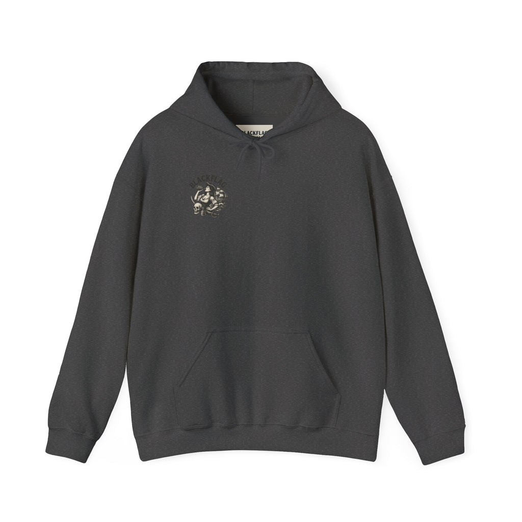 BlackFlag Ye Lady Hoodie Unisex Hoodie | Heavy Blend Hooded Sweatshirt for Adventure Lovers, Casual Streetwear