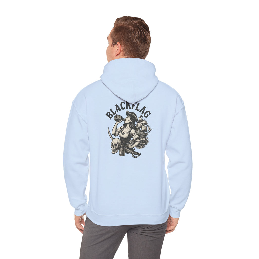 BlackFlag Ye Lady Hoodie Unisex Hoodie | Heavy Blend Hooded Sweatshirt for Adventure Lovers, Casual Streetwear