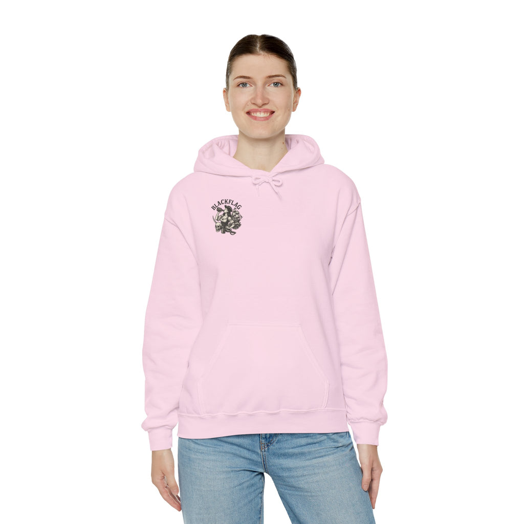 BlackFlag Ye Lady Hoodie Unisex Hoodie | Heavy Blend Hooded Sweatshirt for Adventure Lovers, Casual Streetwear