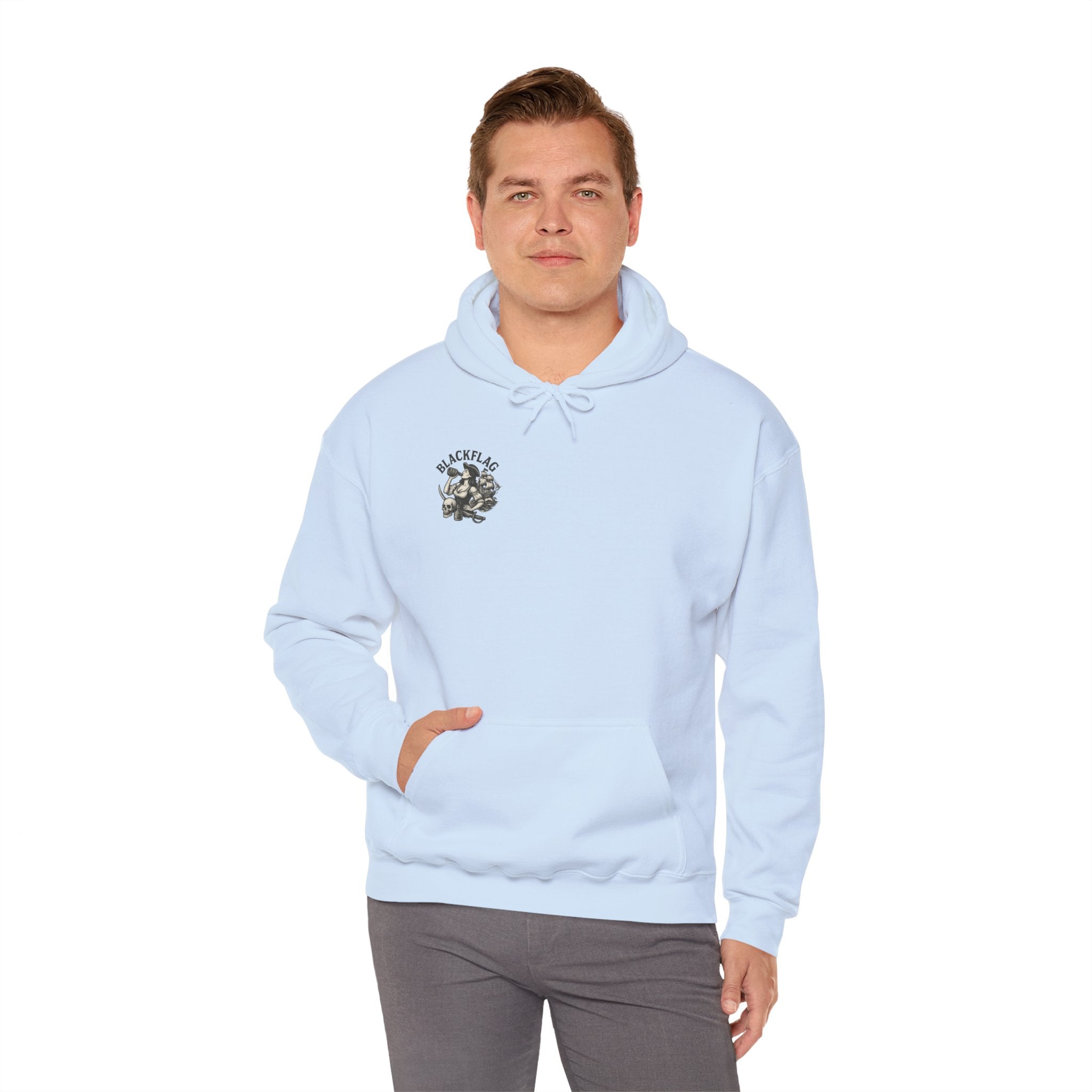 BlackFlag Ye Lady Hoodie Unisex Hoodie | Heavy Blend Hooded Sweatshirt for Adventure Lovers, Casual Streetwear