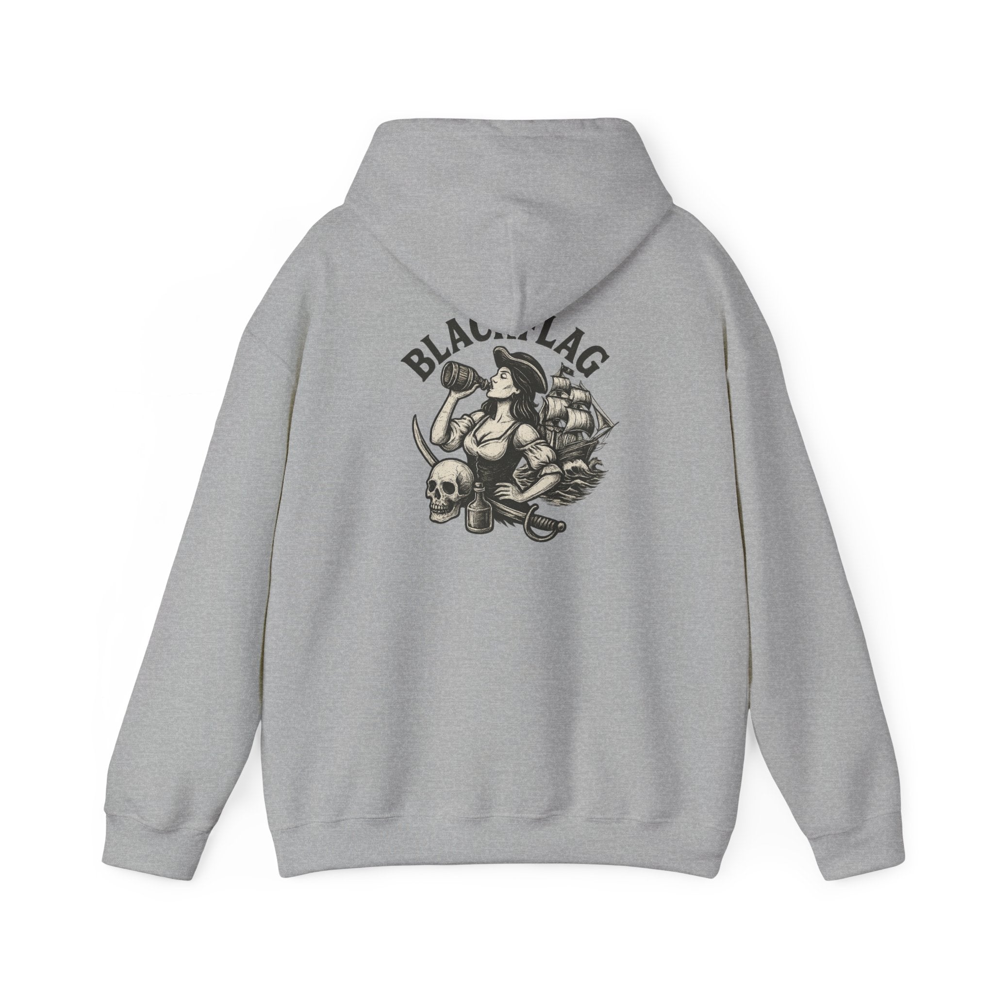 BlackFlag Ye Lady Hoodie Unisex Hoodie | Heavy Blend Hooded Sweatshirt for Adventure Lovers, Casual Streetwear