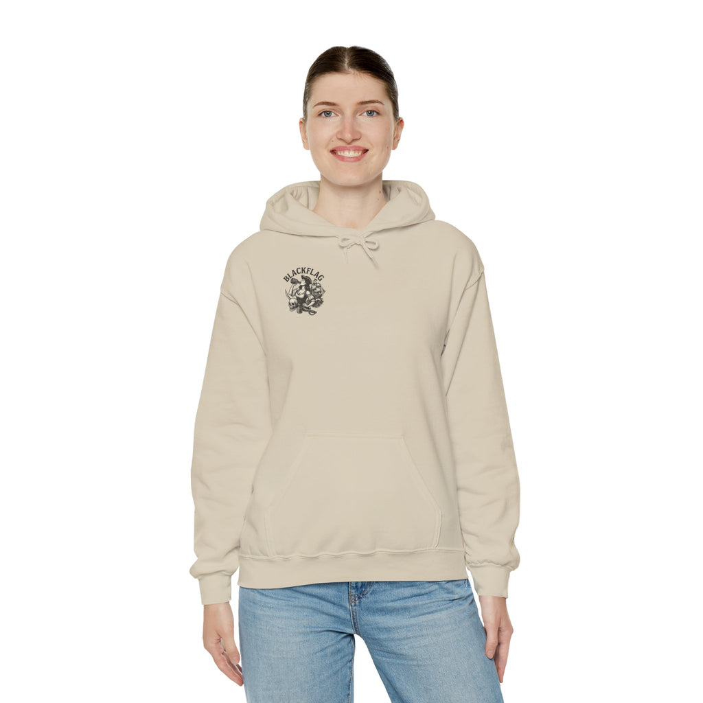 BlackFlag Ye Lady Hoodie Unisex Hoodie | Heavy Blend Hooded Sweatshirt for Adventure Lovers, Casual Streetwear