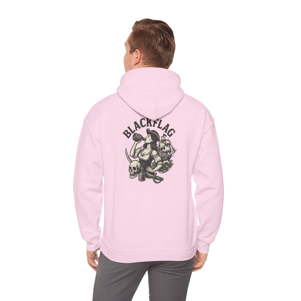 BlackFlag Ye Lady Hoodie Unisex Hoodie | Heavy Blend Hooded Sweatshirt for Adventure Lovers, Casual Streetwear