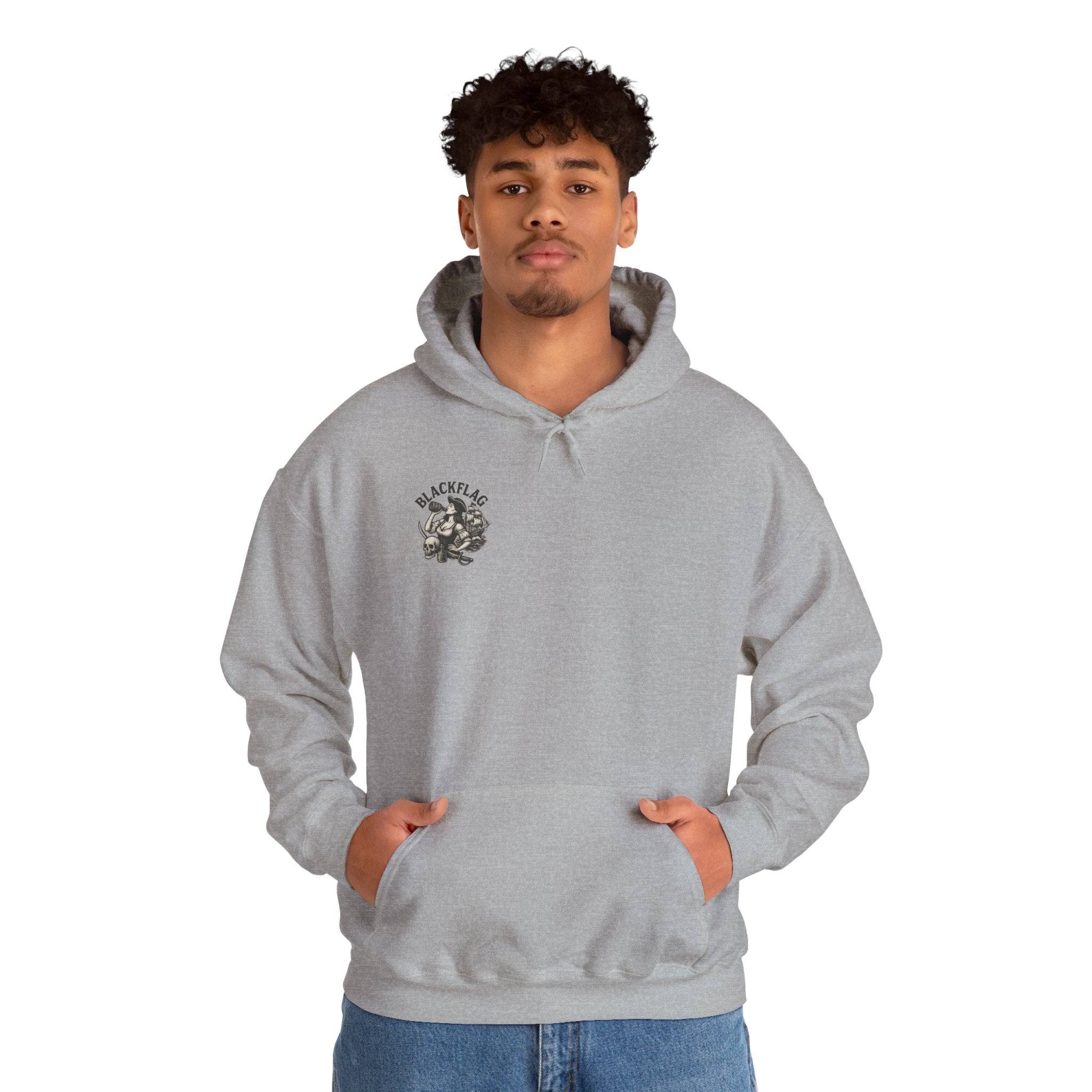 BlackFlag Ye Lady Hoodie Unisex Hoodie | Heavy Blend Hooded Sweatshirt for Adventure Lovers, Casual Streetwear