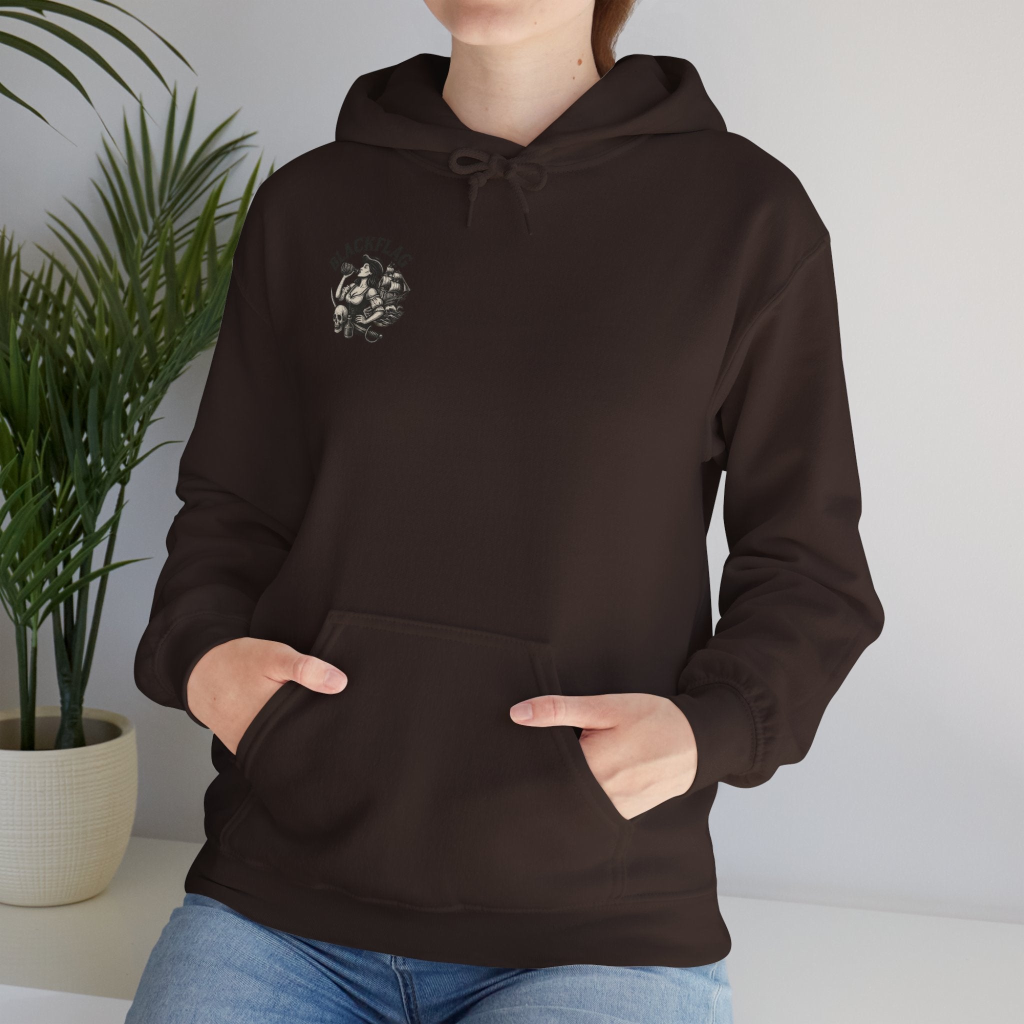 BlackFlag Ye Lady Hoodie Unisex Hoodie | Heavy Blend Hooded Sweatshirt for Adventure Lovers, Casual Streetwear