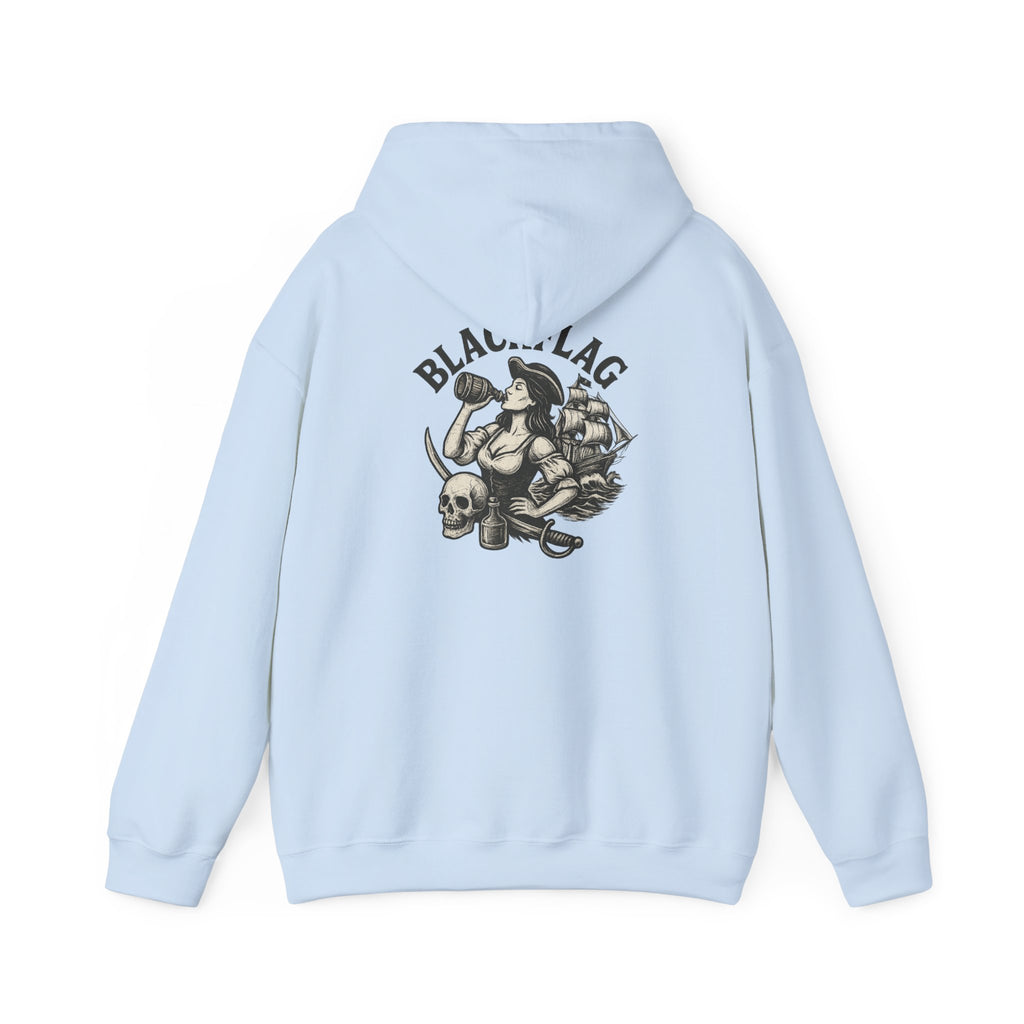 BlackFlag Ye Lady Hoodie Unisex Hoodie | Heavy Blend Hooded Sweatshirt for Adventure Lovers, Casual Streetwear