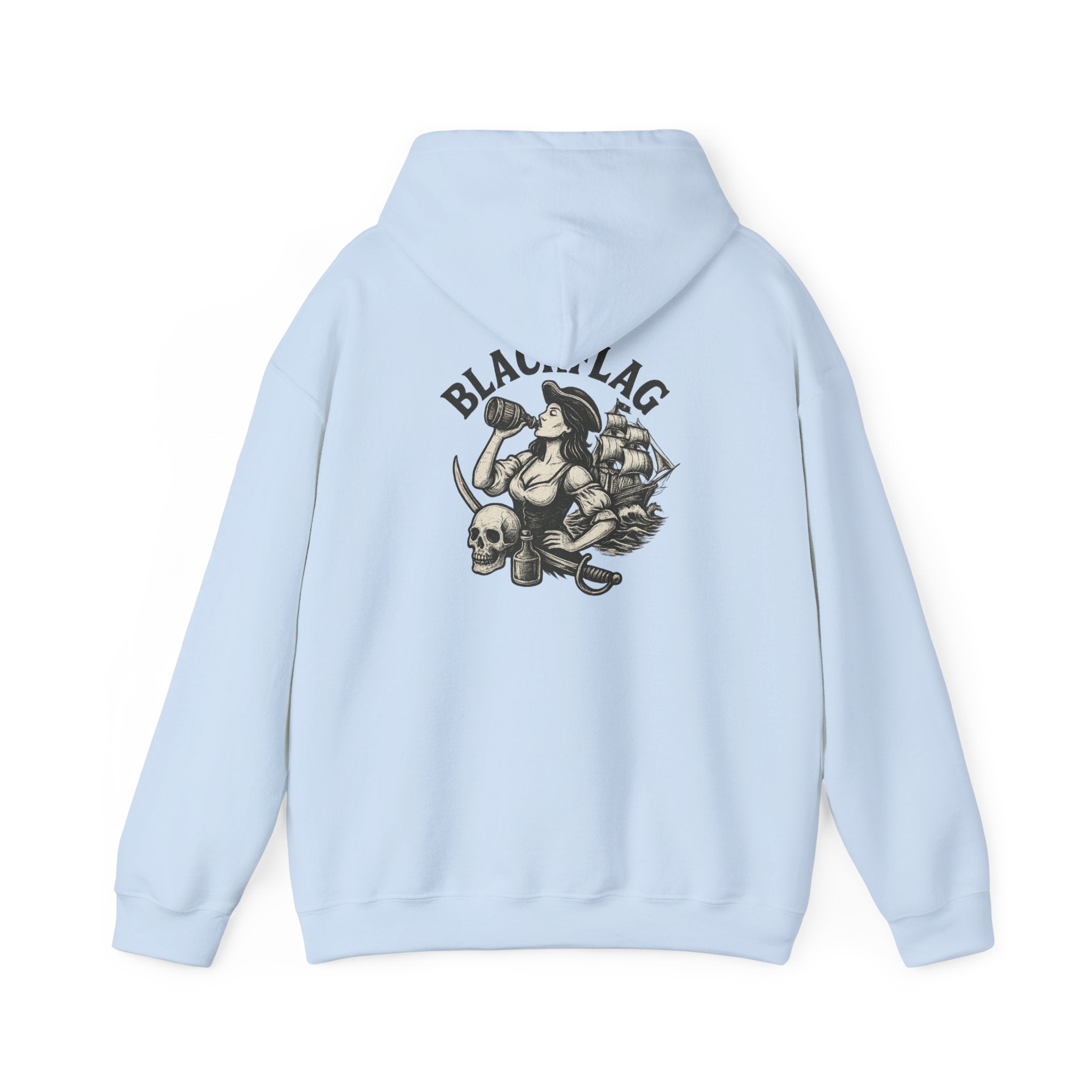 BlackFlag Ye Lady Hoodie Unisex Hoodie | Heavy Blend Hooded Sweatshirt for Adventure Lovers, Casual Streetwear