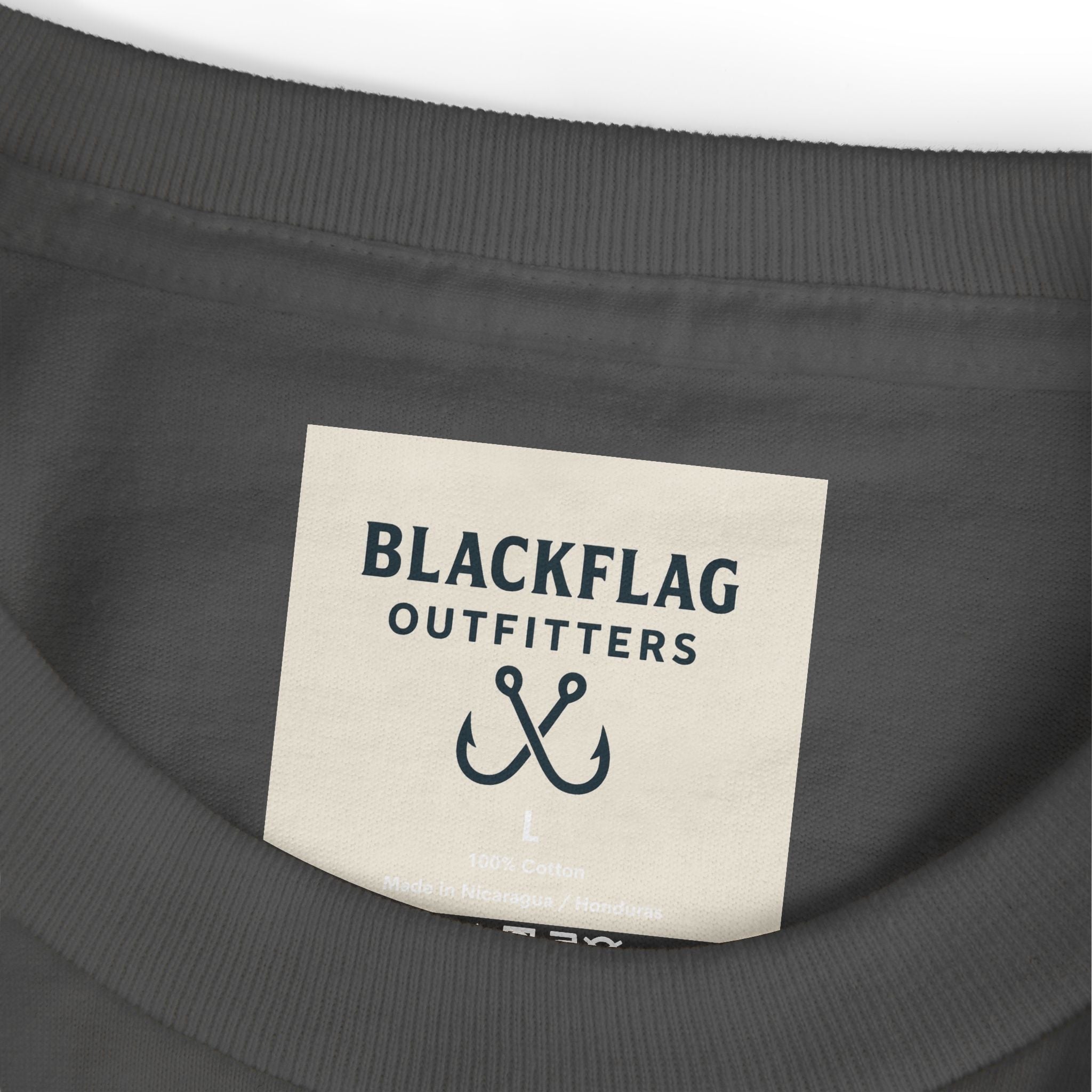 Unisex Tee Shirt BlackFlag resting by the sea Design