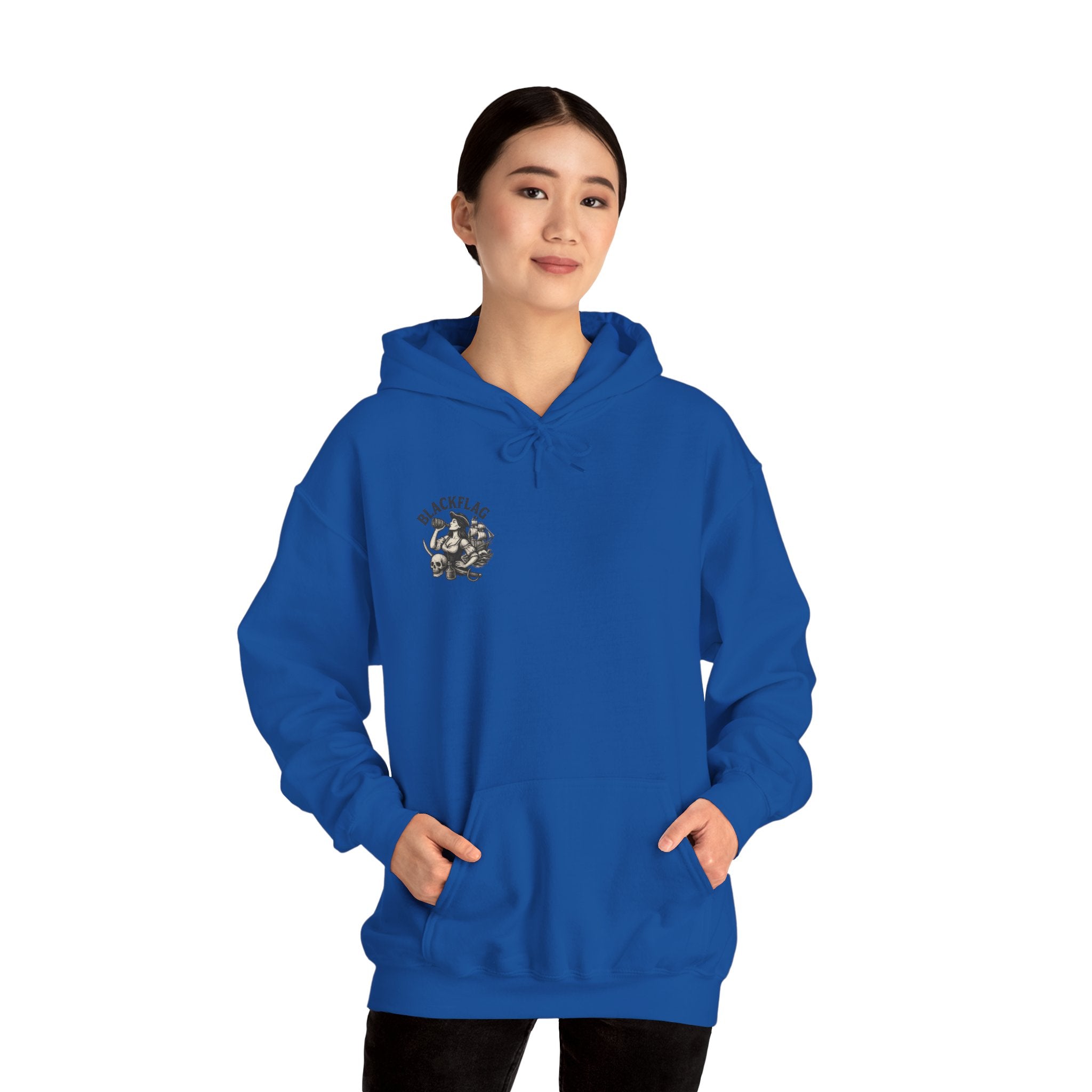 BlackFlag Ye Lady Hoodie Unisex Hoodie | Heavy Blend Hooded Sweatshirt for Adventure Lovers, Casual Streetwear