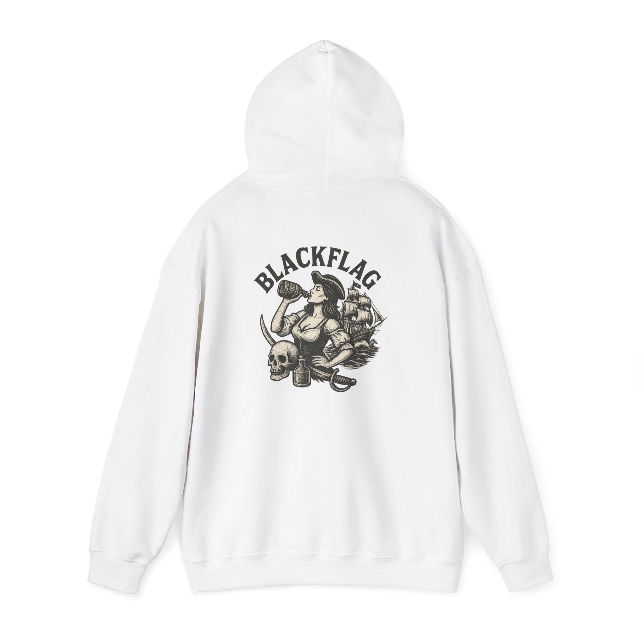 BlackFlag Ye Lady Hoodie Unisex Hoodie | Heavy Blend Hooded Sweatshirt for Adventure Lovers, Casual Streetwear