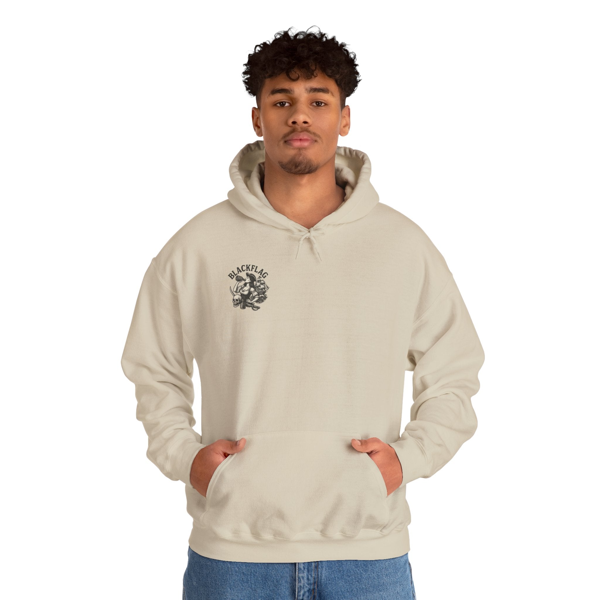 BlackFlag Ye Lady Hoodie Unisex Hoodie | Heavy Blend Hooded Sweatshirt for Adventure Lovers, Casual Streetwear