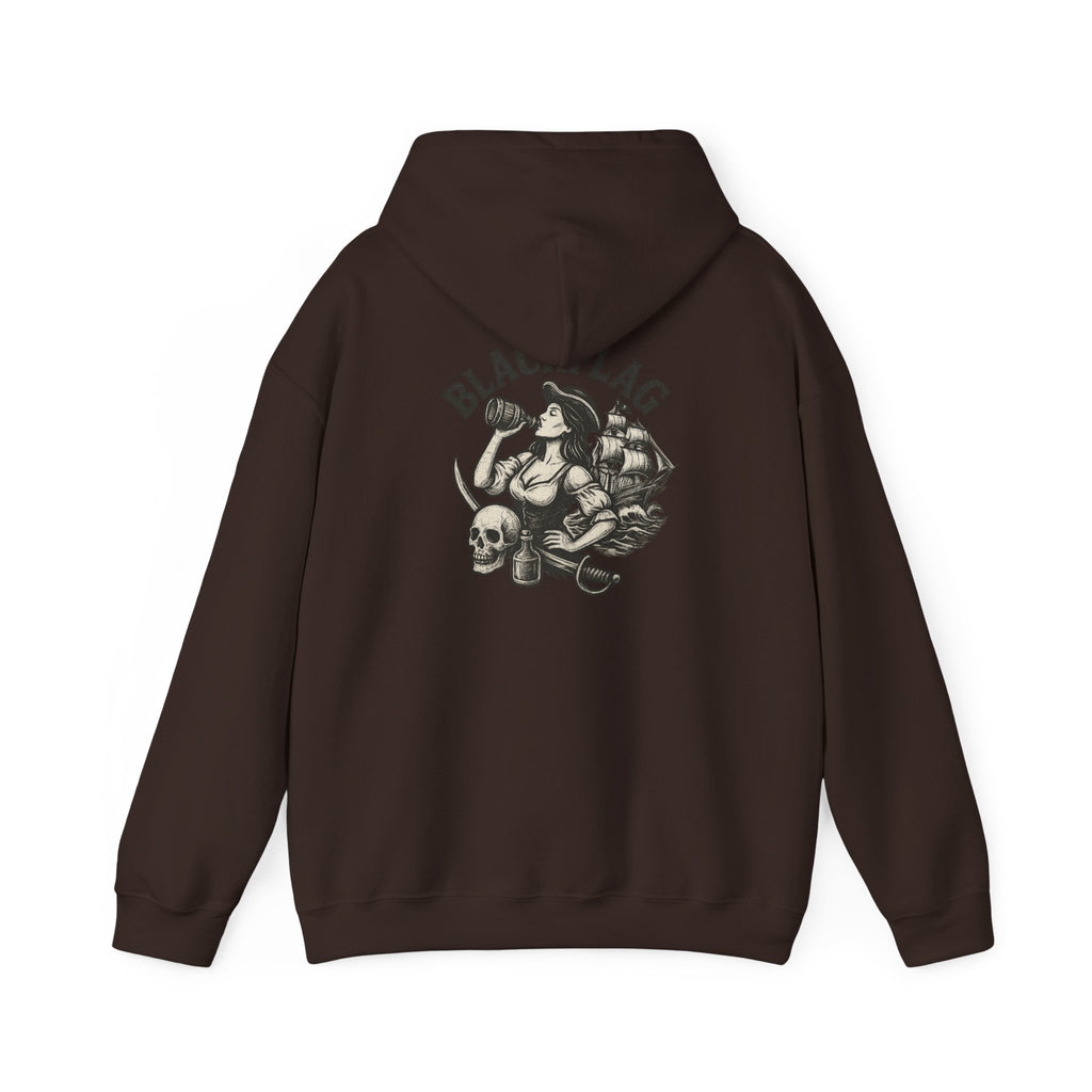BlackFlag Ye Lady Hoodie Unisex Hoodie | Heavy Blend Hooded Sweatshirt for Adventure Lovers, Casual Streetwear