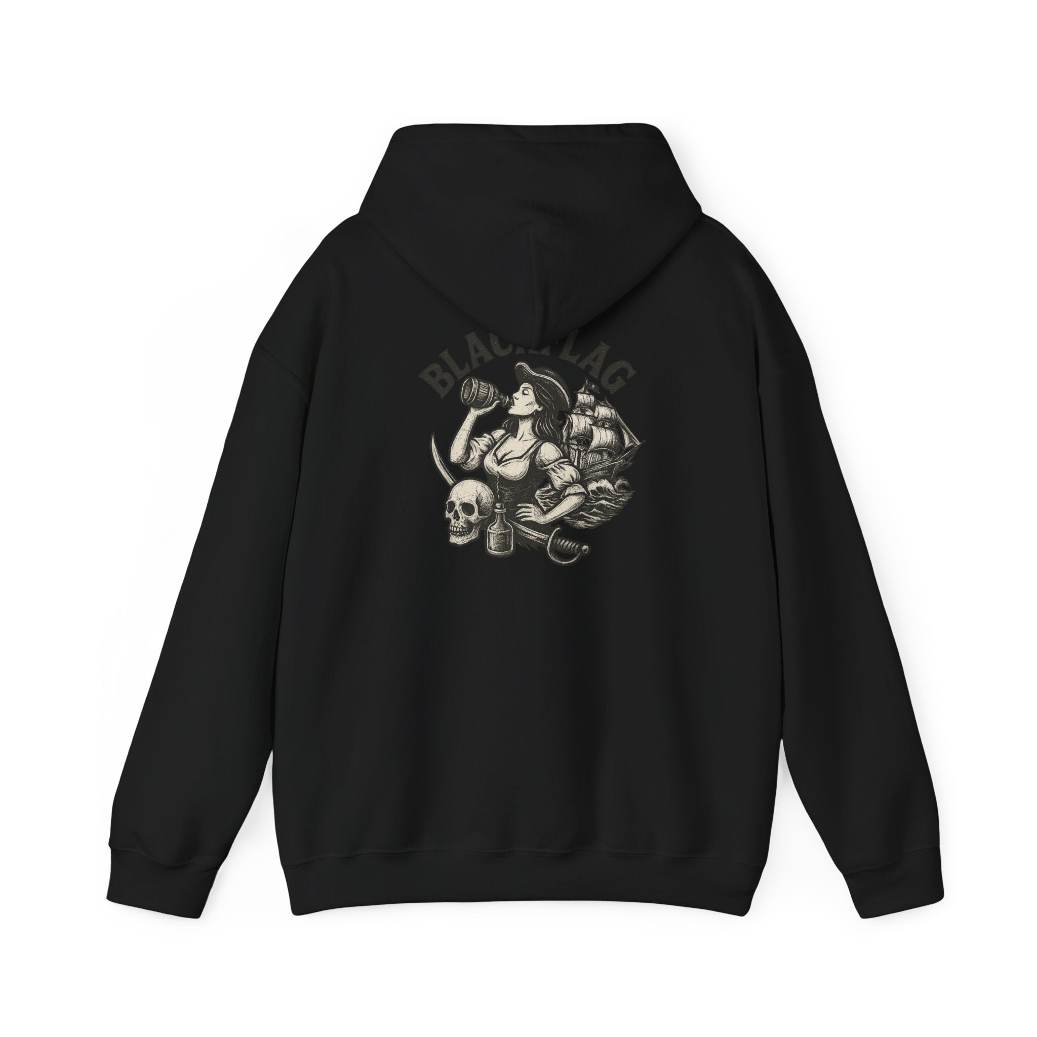 BlackFlag Ye Lady Hoodie Unisex Hoodie | Heavy Blend Hooded Sweatshirt for Adventure Lovers, Casual Streetwear