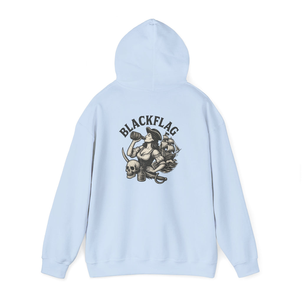 BlackFlag Ye Lady Hoodie Unisex Hoodie | Heavy Blend Hooded Sweatshirt for Adventure Lovers, Casual Streetwear