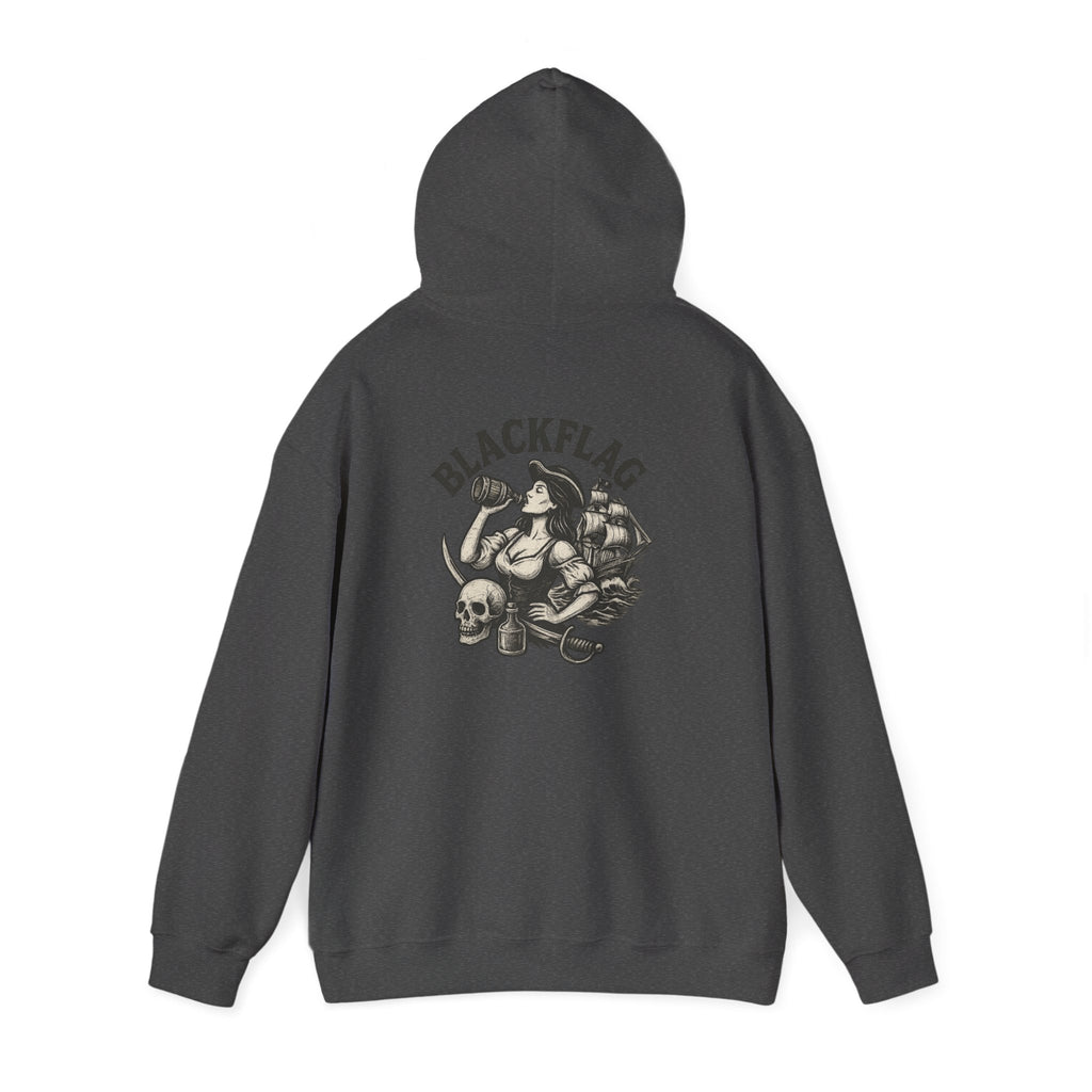 BlackFlag Ye Lady Hoodie Unisex Hoodie | Heavy Blend Hooded Sweatshirt for Adventure Lovers, Casual Streetwear