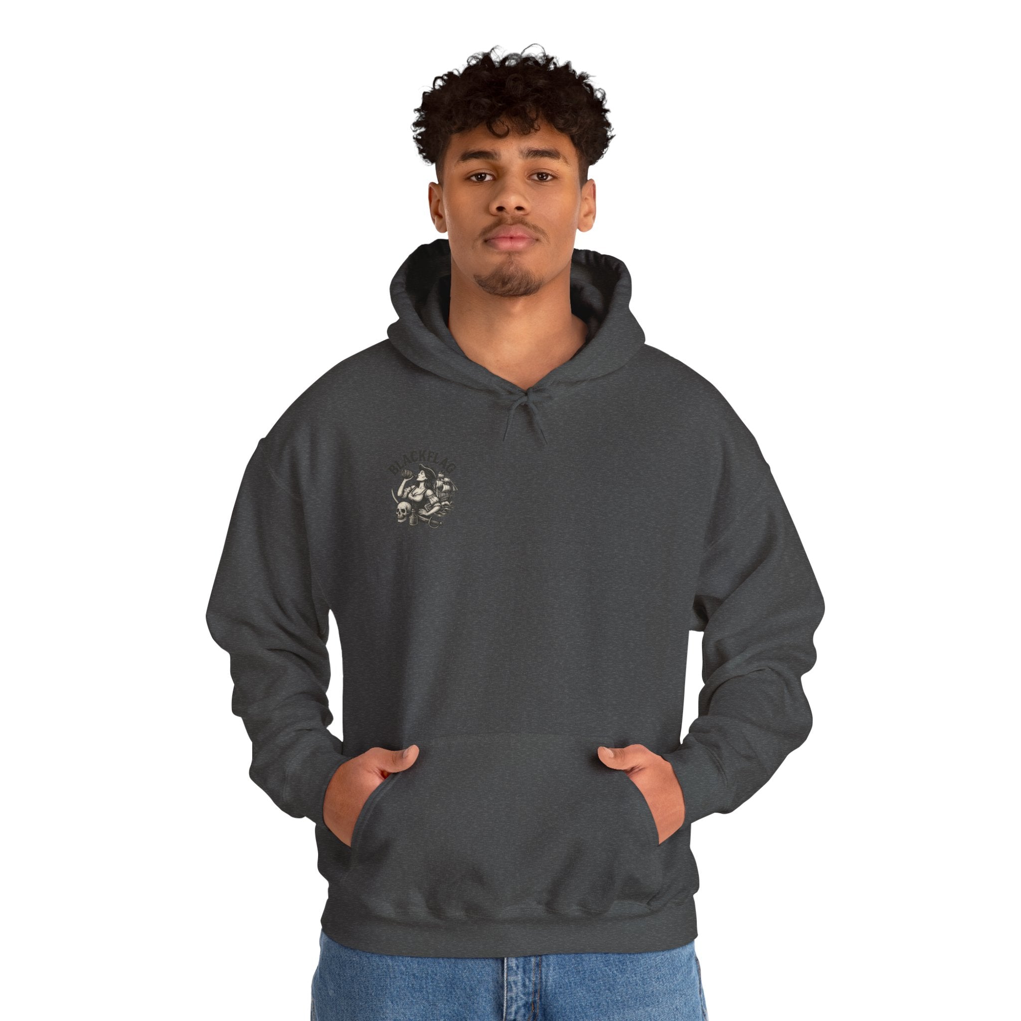 BlackFlag Ye Lady Hoodie Unisex Hoodie | Heavy Blend Hooded Sweatshirt for Adventure Lovers, Casual Streetwear