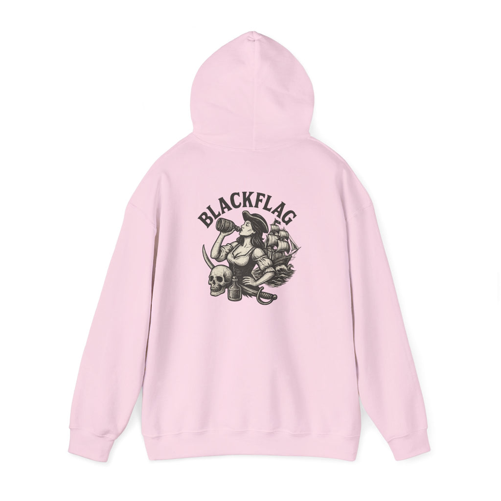 BlackFlag Ye Lady Hoodie Unisex Hoodie | Heavy Blend Hooded Sweatshirt for Adventure Lovers, Casual Streetwear