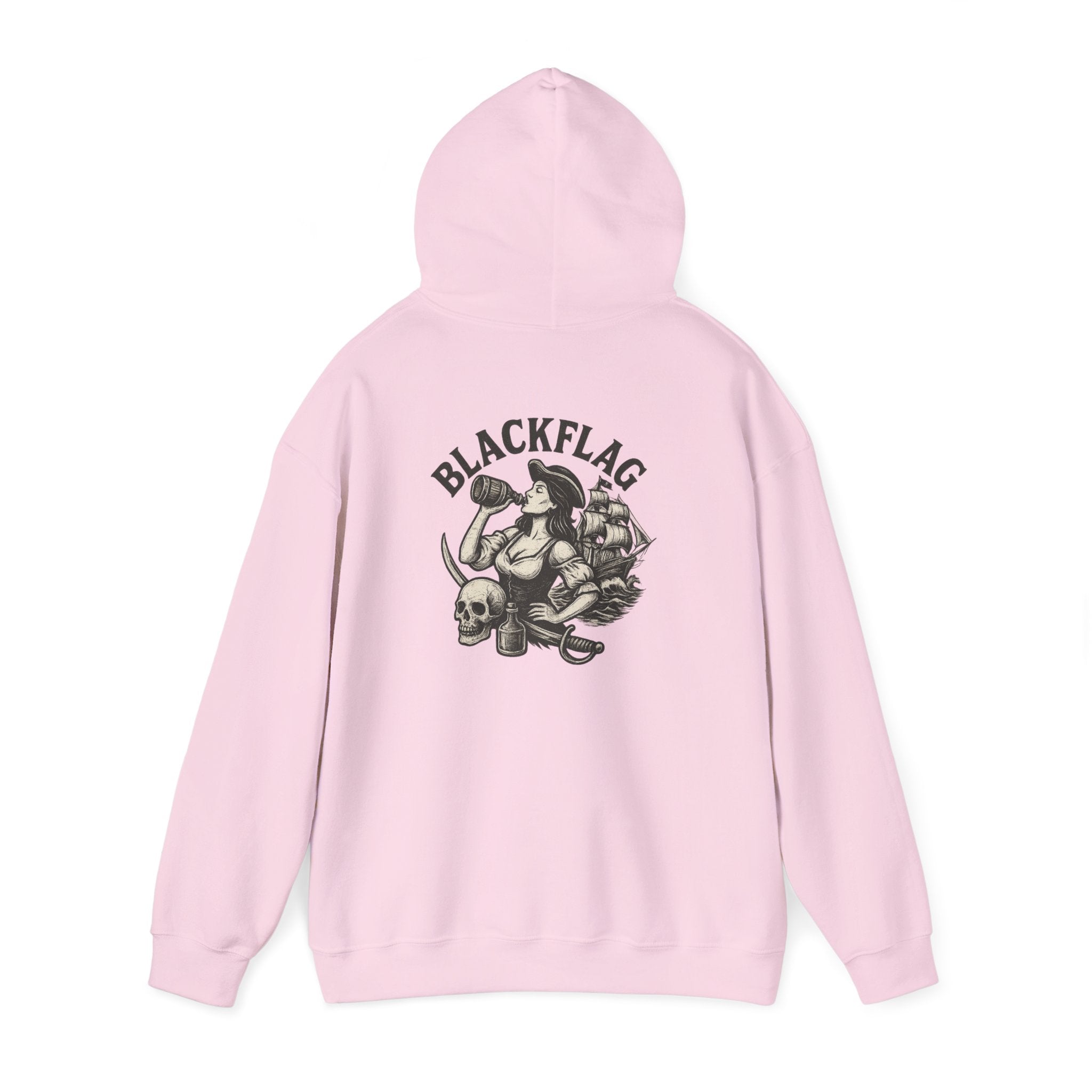 BlackFlag Ye Lady Hoodie Unisex Hoodie | Heavy Blend Hooded Sweatshirt for Adventure Lovers, Casual Streetwear