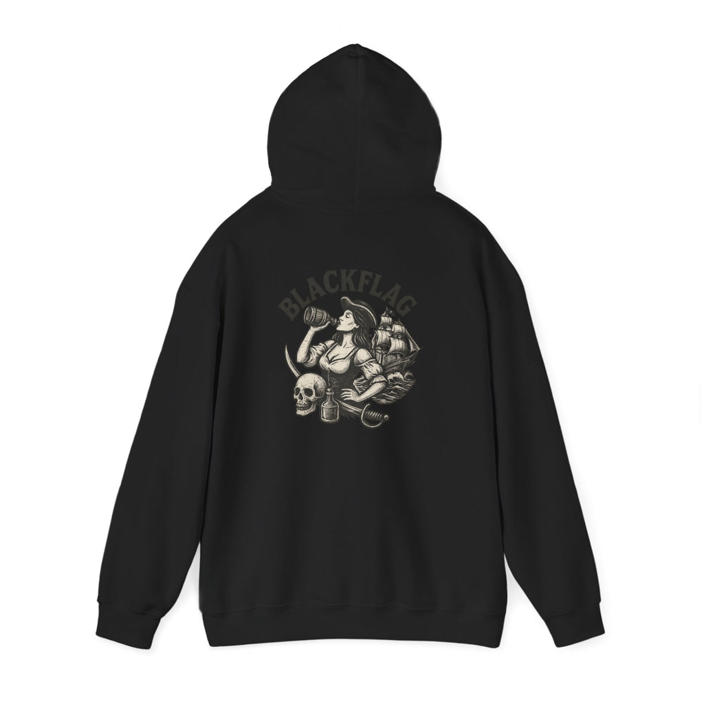 BlackFlag Ye Lady Hoodie Unisex Hoodie | Heavy Blend Hooded Sweatshirt for Adventure Lovers, Casual Streetwear