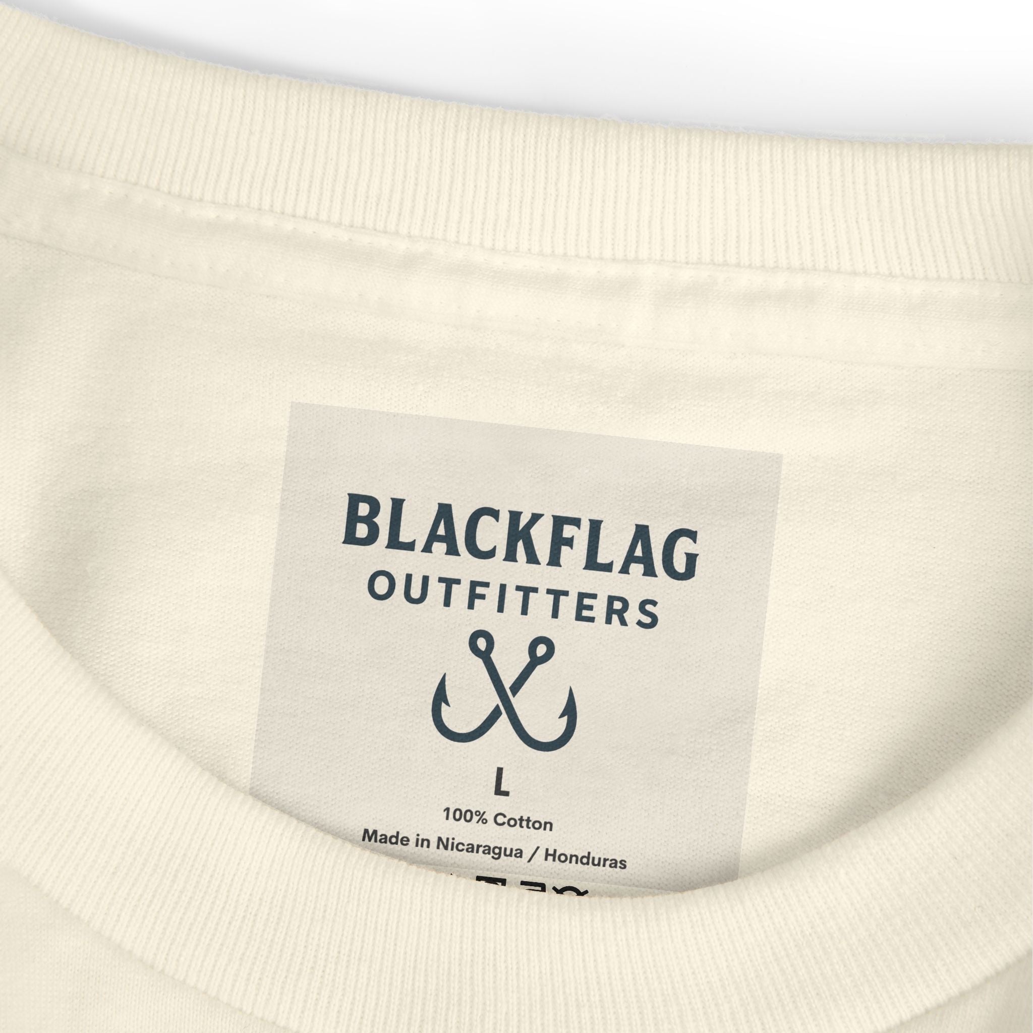 Unisex Tee Shirt BlackFlag resting by the sea Design