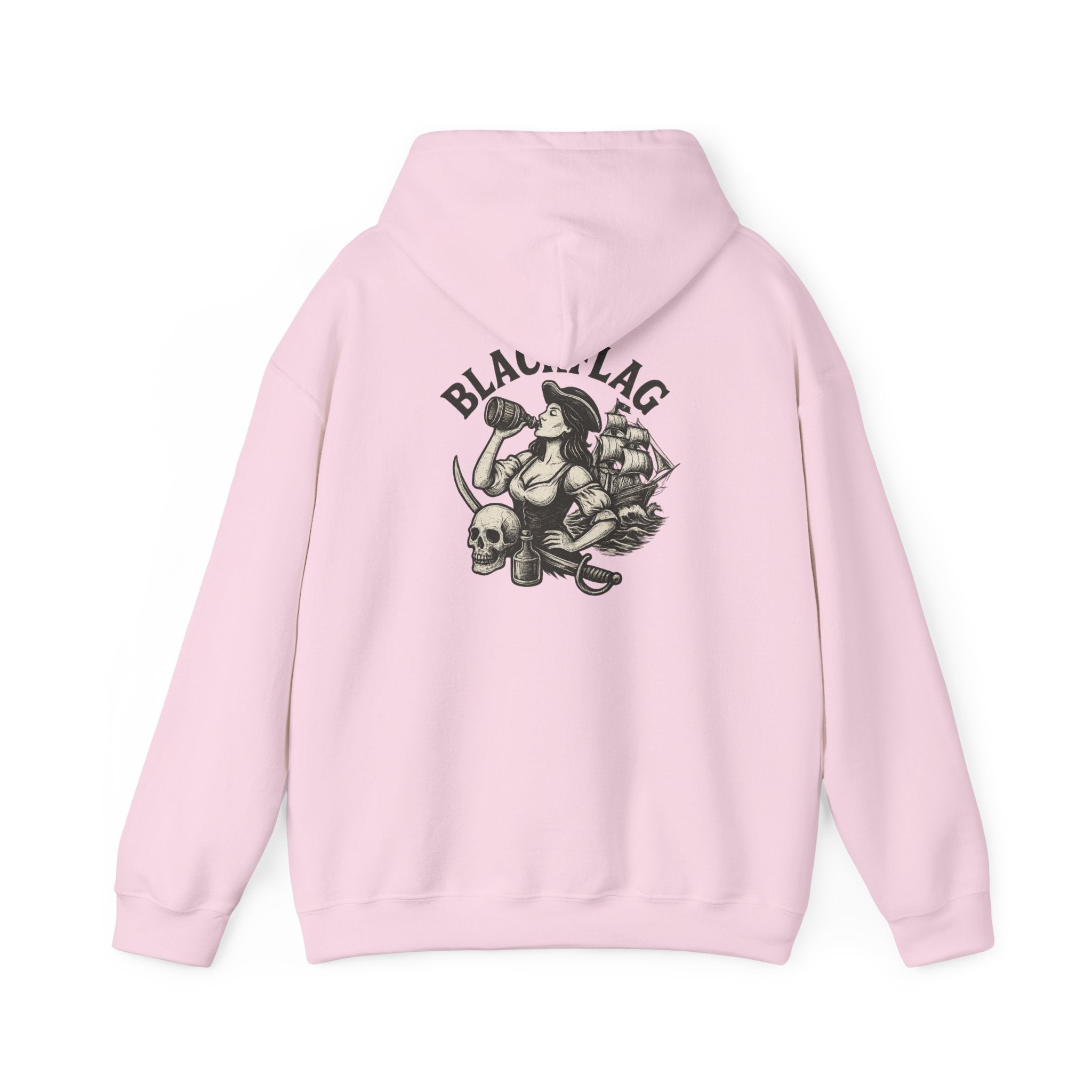 BlackFlag Ye Lady Hoodie Unisex Hoodie | Heavy Blend Hooded Sweatshirt for Adventure Lovers, Casual Streetwear