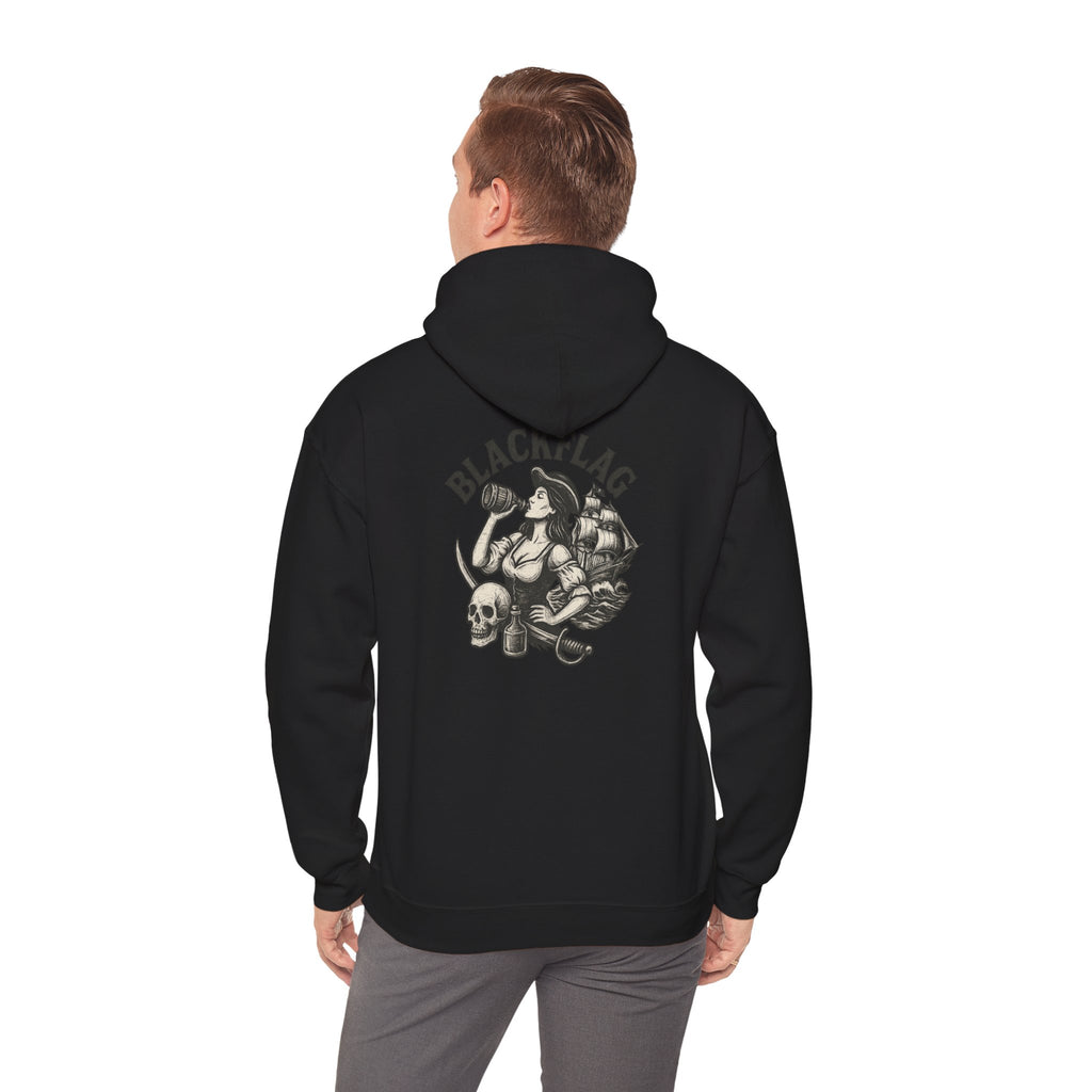 BlackFlag Ye Lady Hoodie Unisex Hoodie | Heavy Blend Hooded Sweatshirt for Adventure Lovers, Casual Streetwear