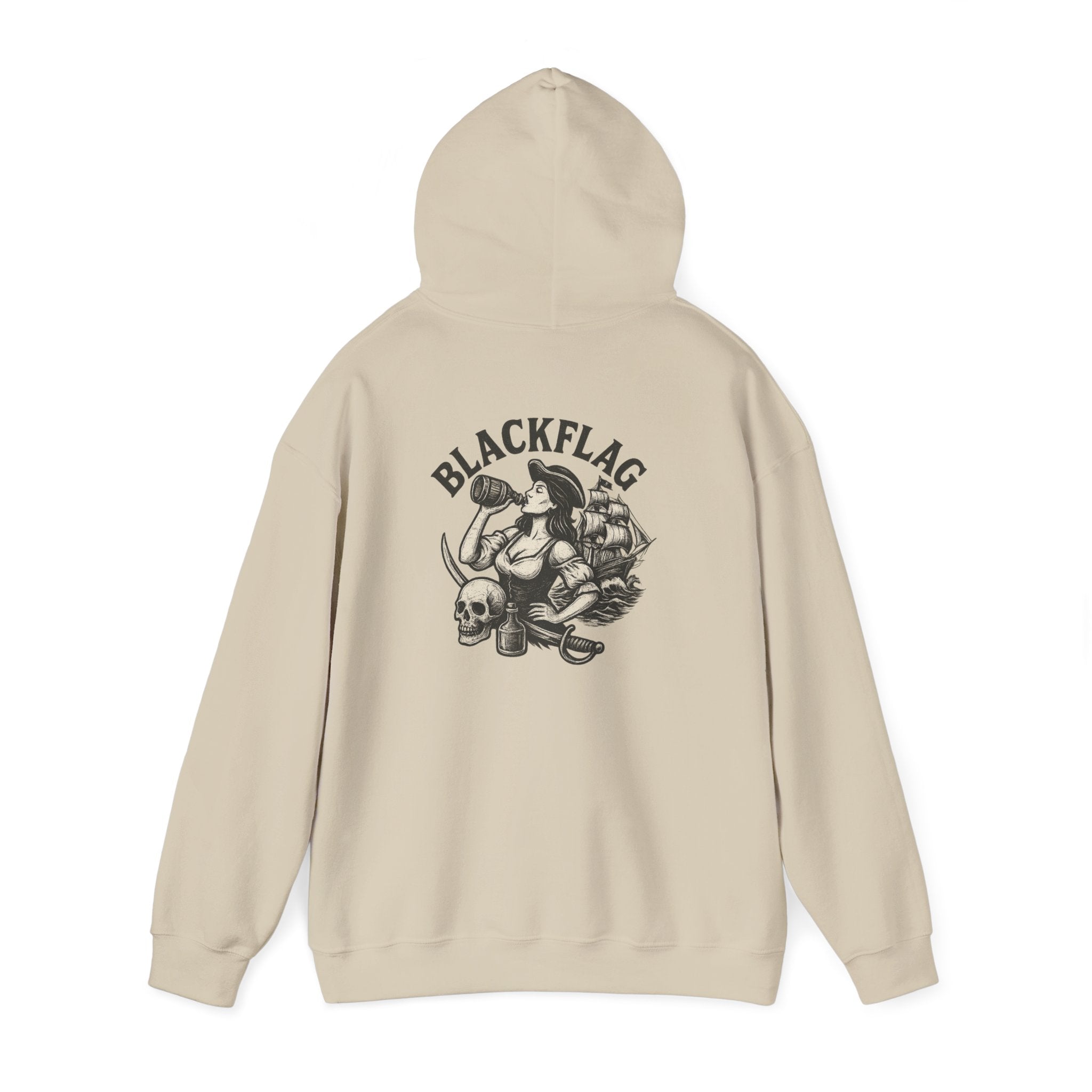 BlackFlag Ye Lady Hoodie Unisex Hoodie | Heavy Blend Hooded Sweatshirt for Adventure Lovers, Casual Streetwear