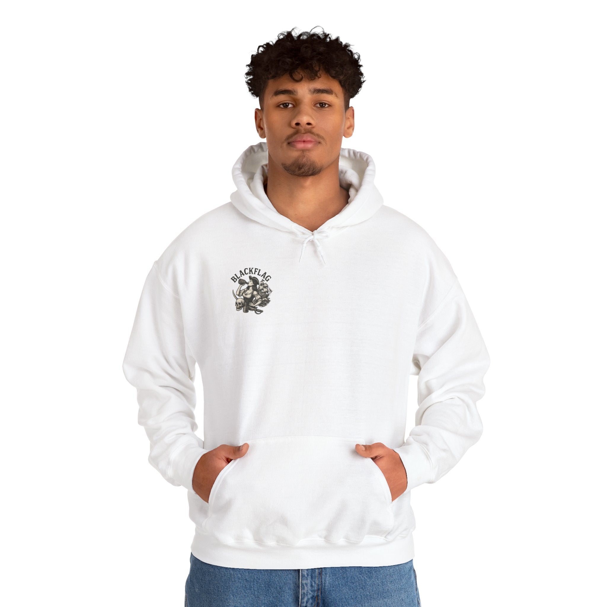 BlackFlag Ye Lady Hoodie Unisex Hoodie | Heavy Blend Hooded Sweatshirt for Adventure Lovers, Casual Streetwear